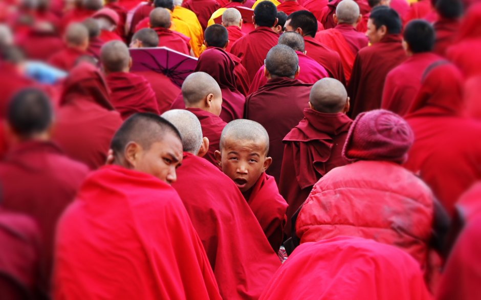 Тибетский монах Далай лама