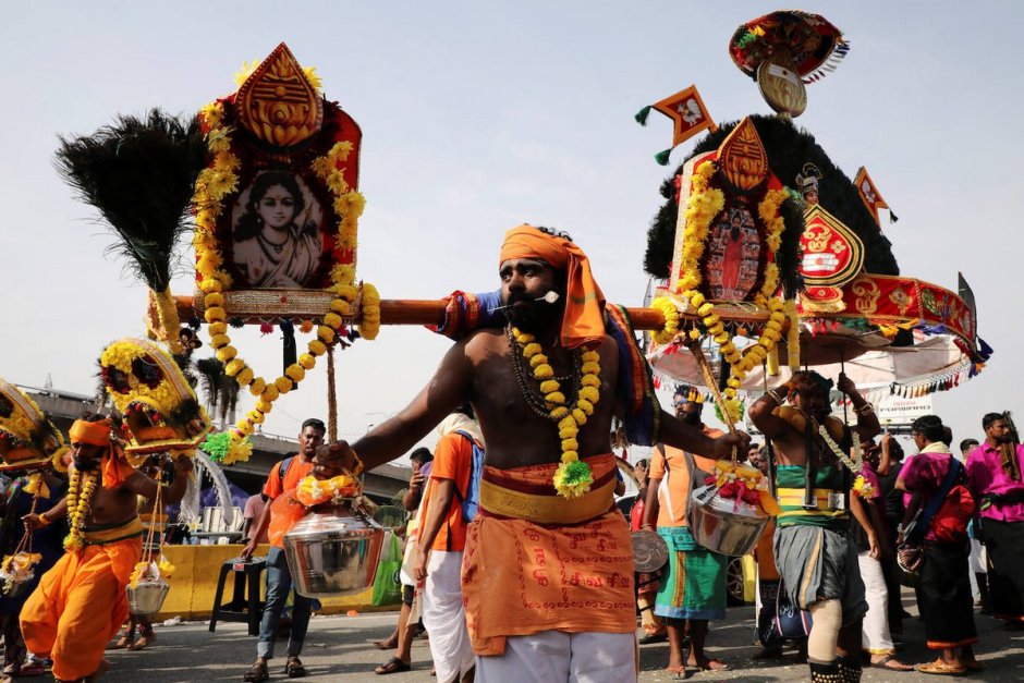 Тайпусам праздник индуистов