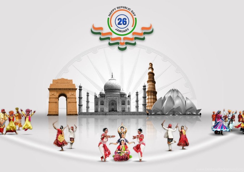 Happy Republic Day India 26 Jan