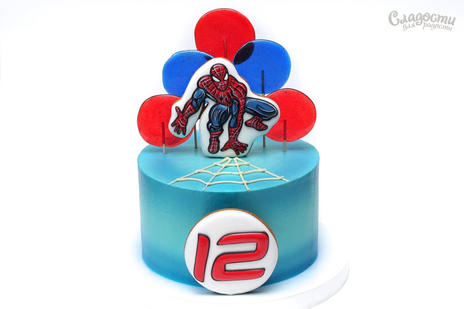 Тортик человек паук