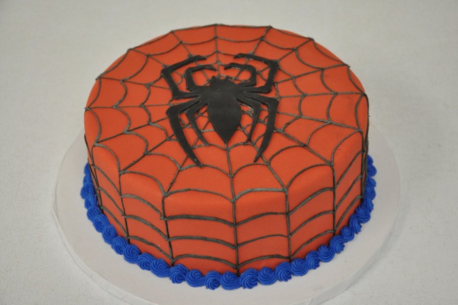 Необычный торт человек паук