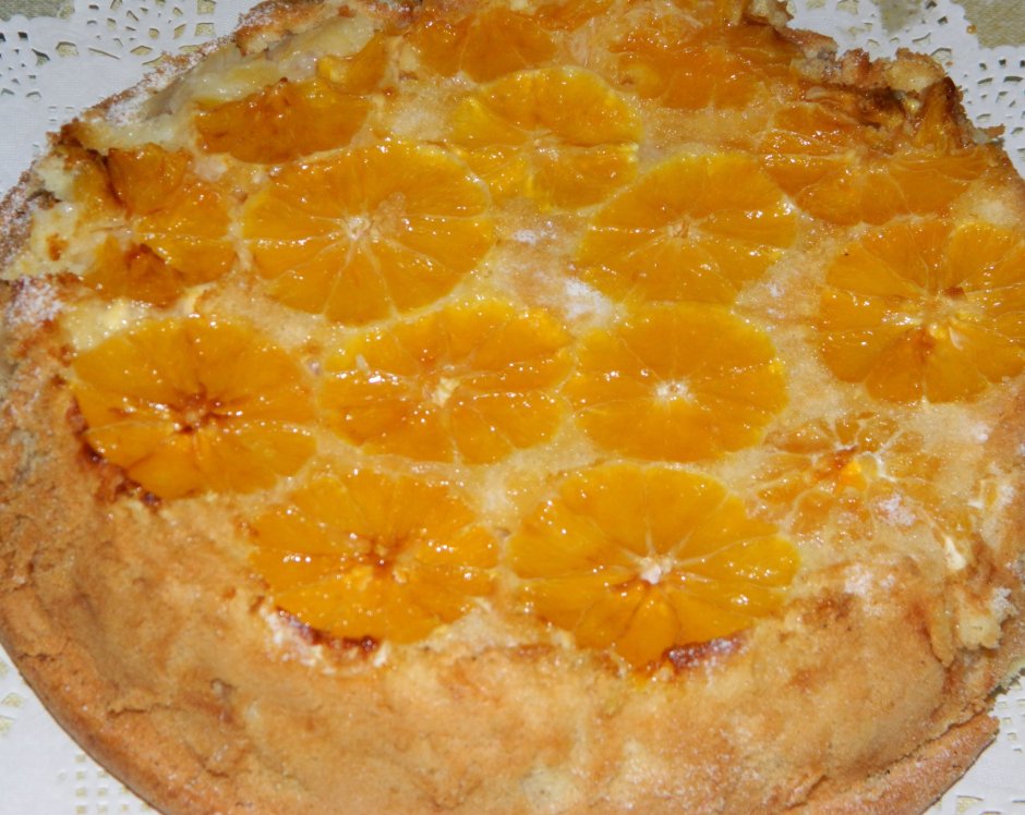 Пирог из мандаринов