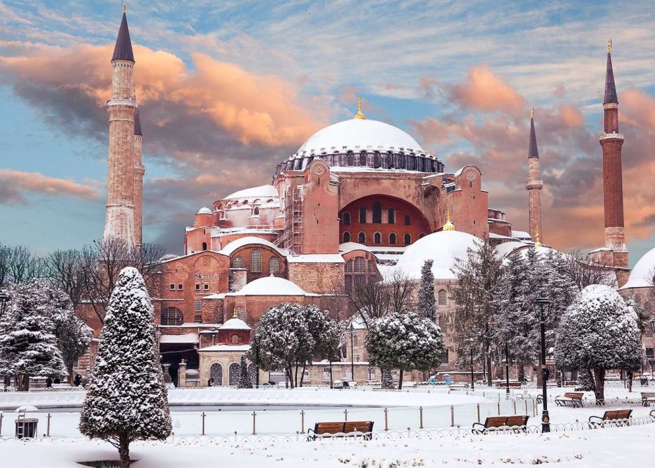 Стамбул Турция в январе