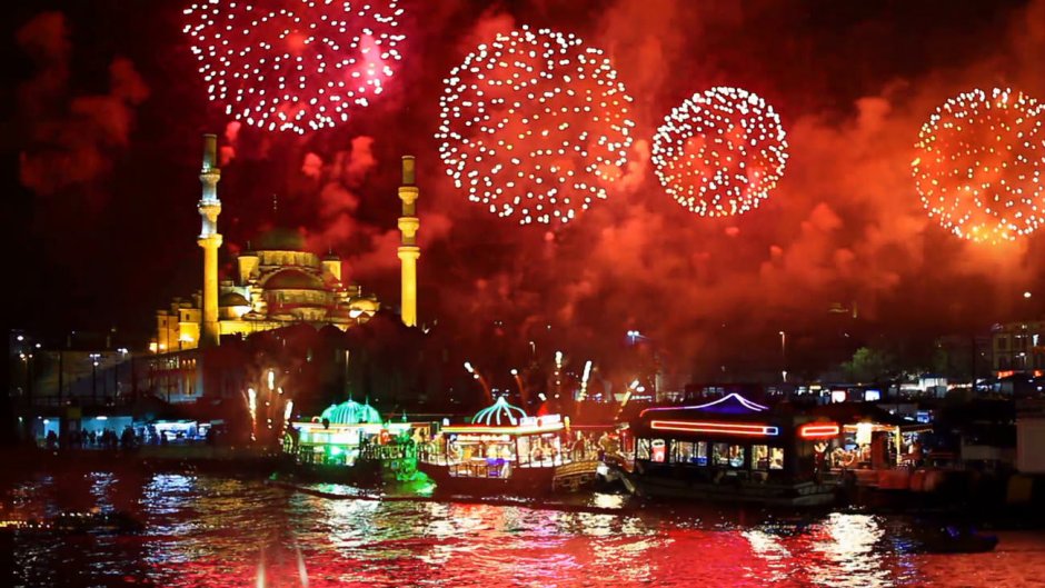 Стамбул новый год Босфор