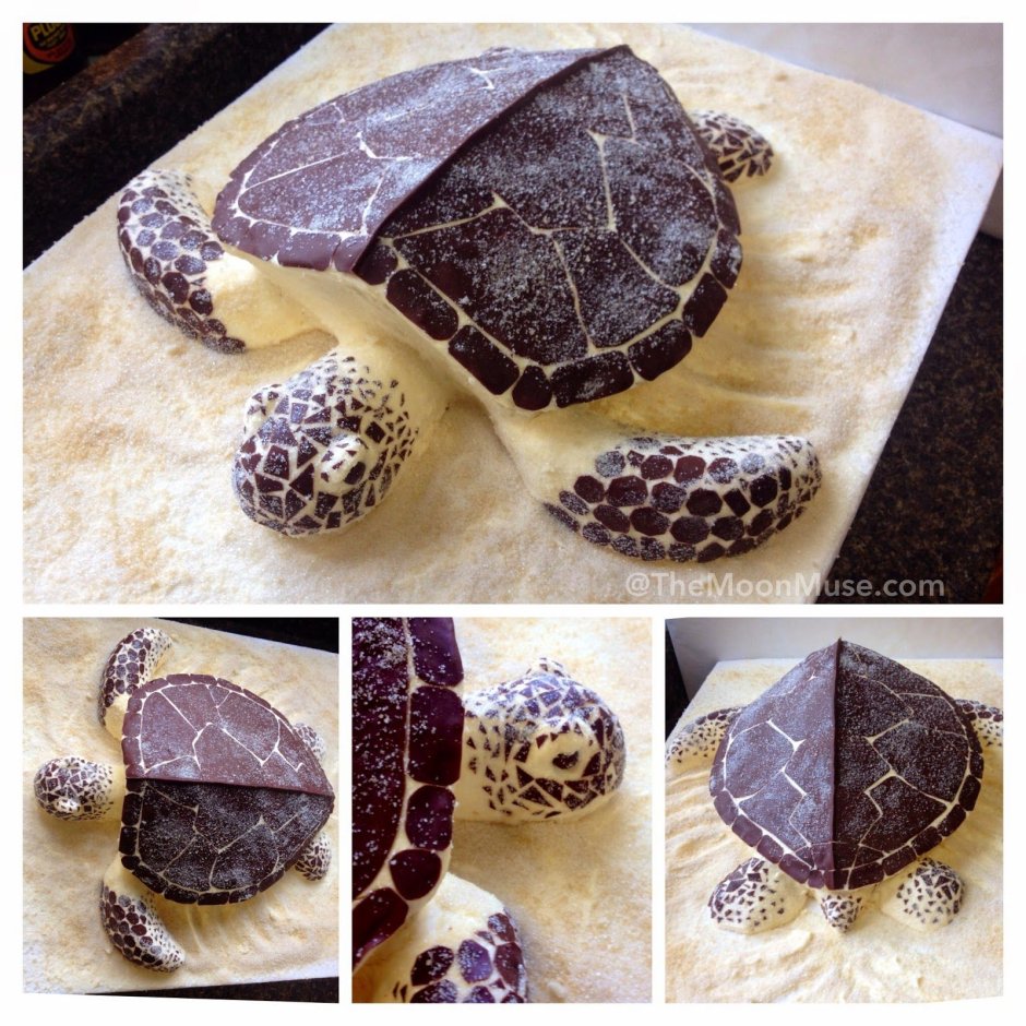 Торт сметанник черепаха