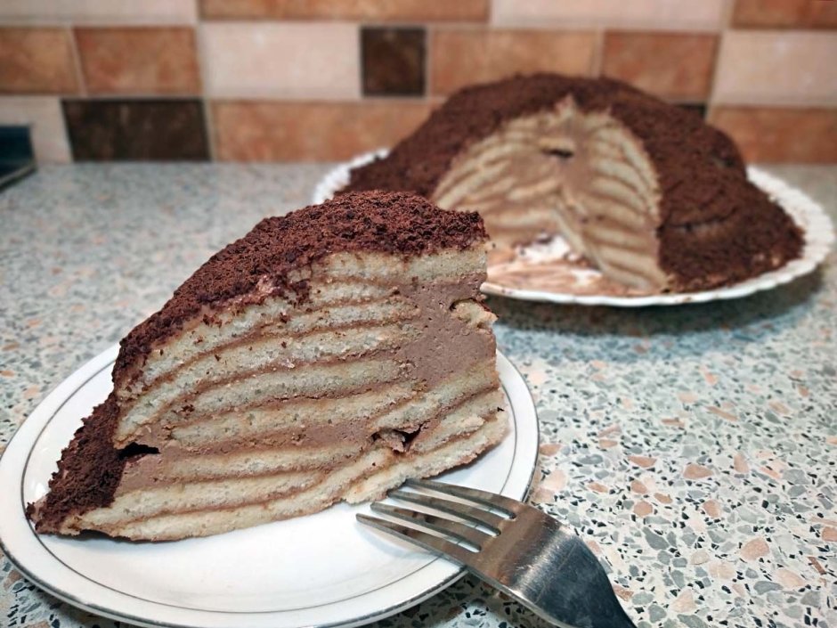 Торт черепаха шоколадный
