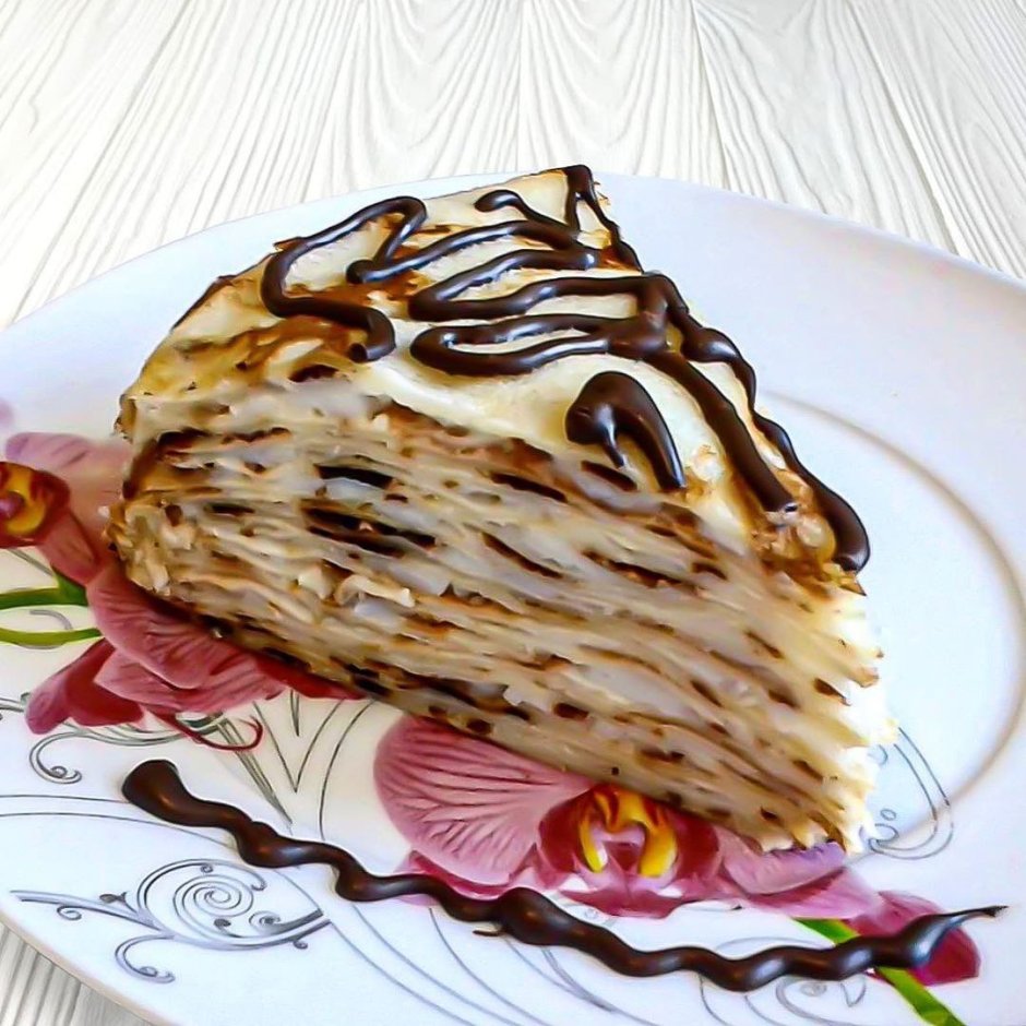 Блинный торт Маковка