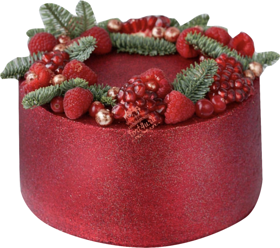 Торт с кружевом и цветами
