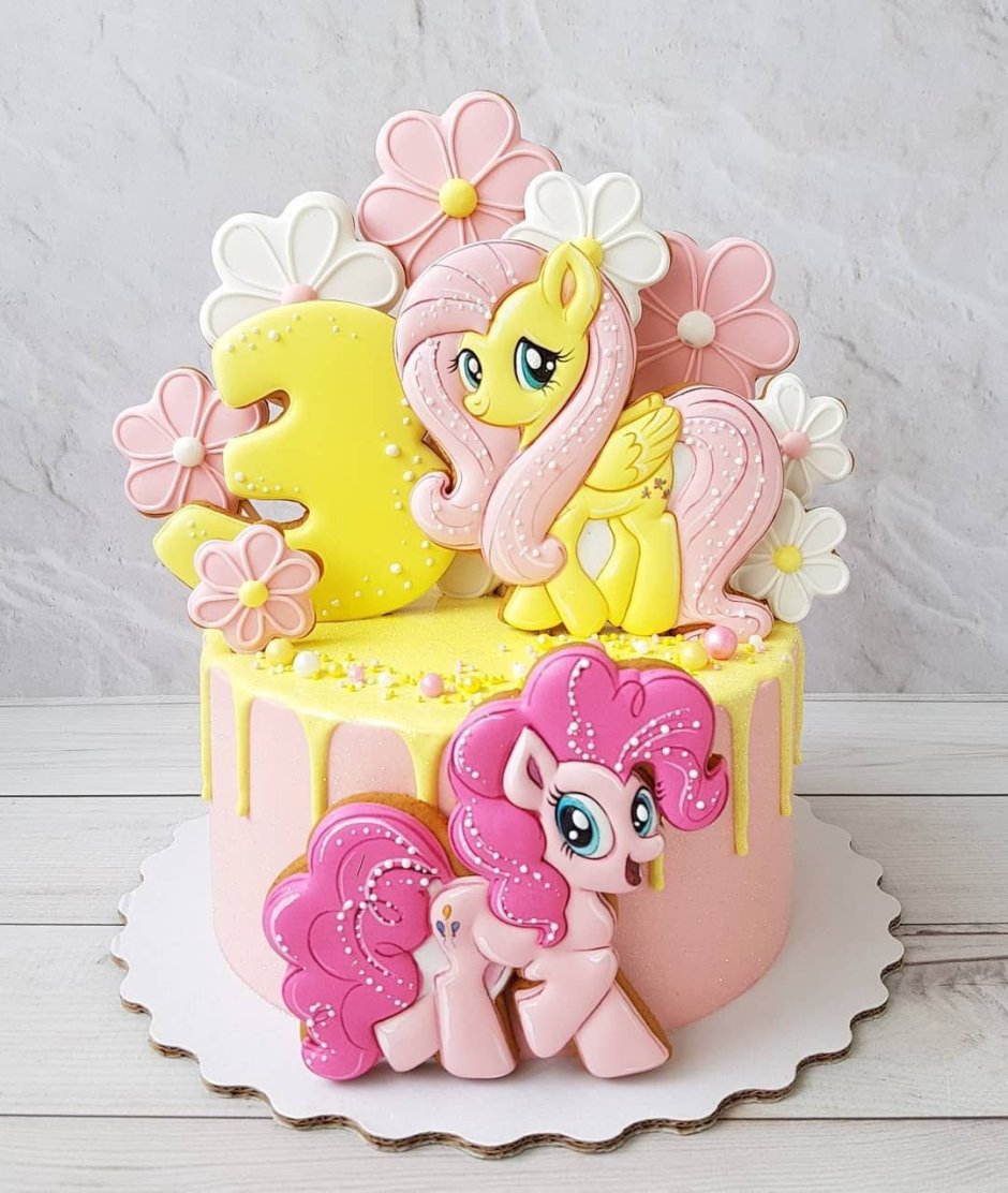 Торт с Пинки Пай для девочки 4 года