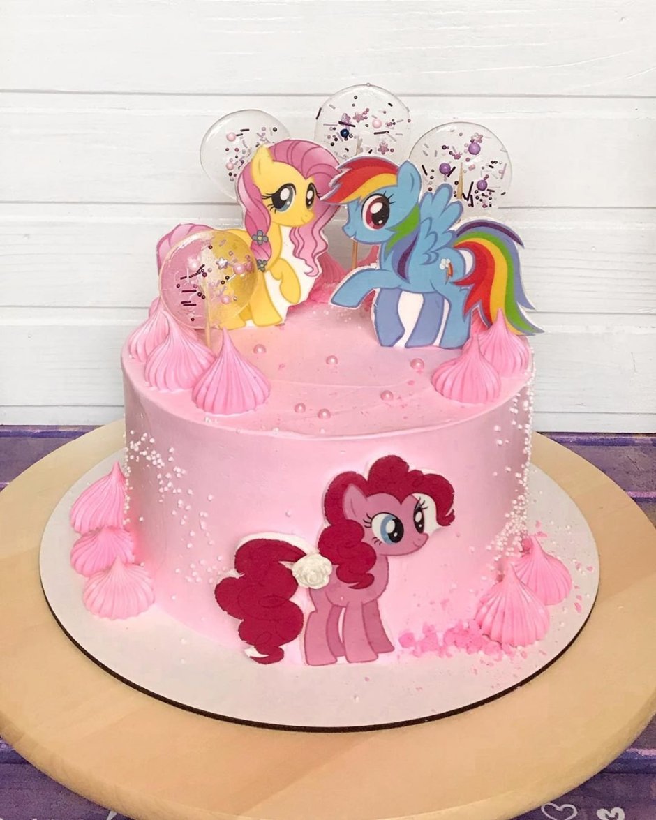 Торт с пони для девочки 5 лет