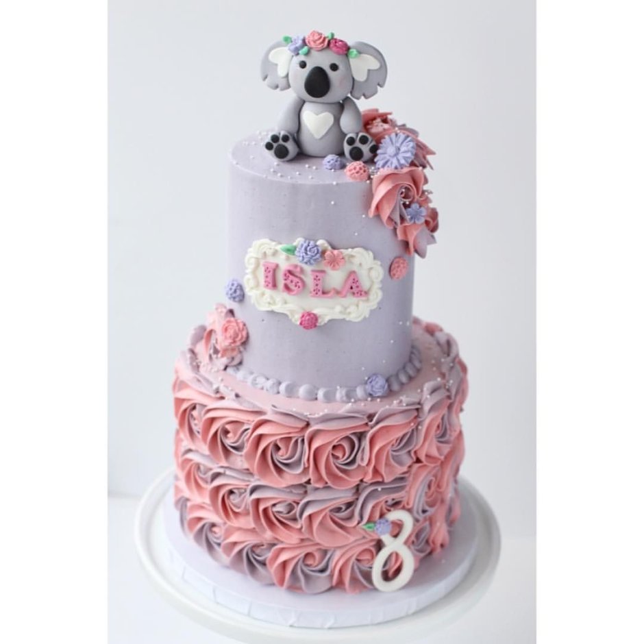 Торт на день рождения коала