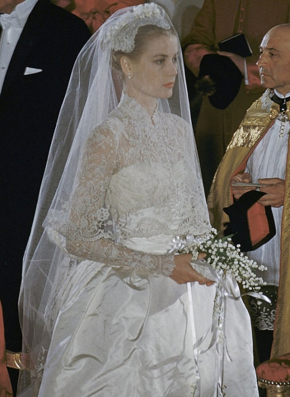 Грейс Келли свадебное платье