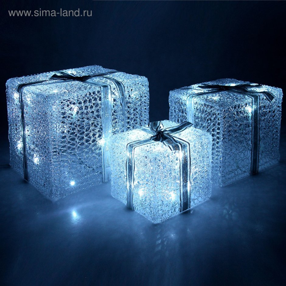Кубы с подсветкой