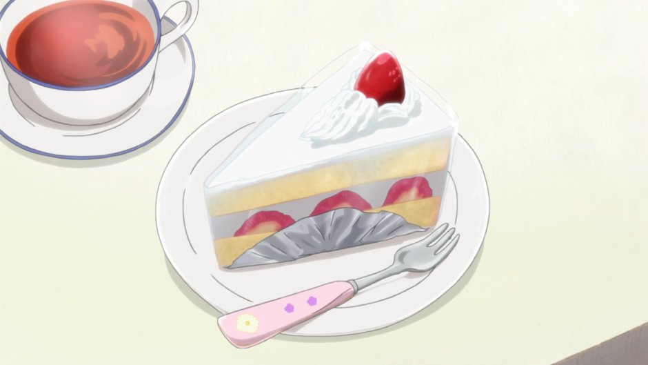 Кусок торта из аниме