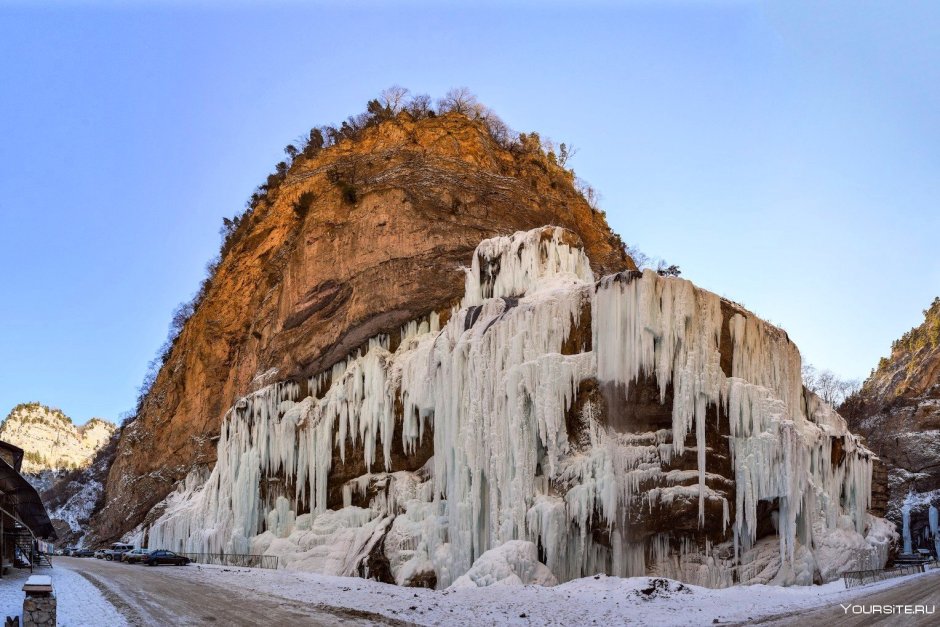 Снег Кабардино Балкария Нальчик