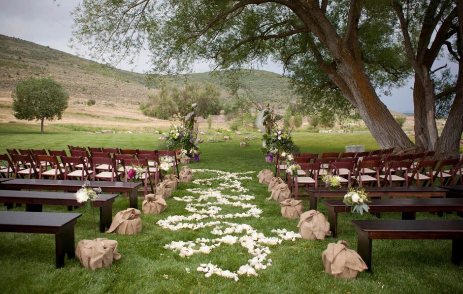 Свадьба в стиле ранчо