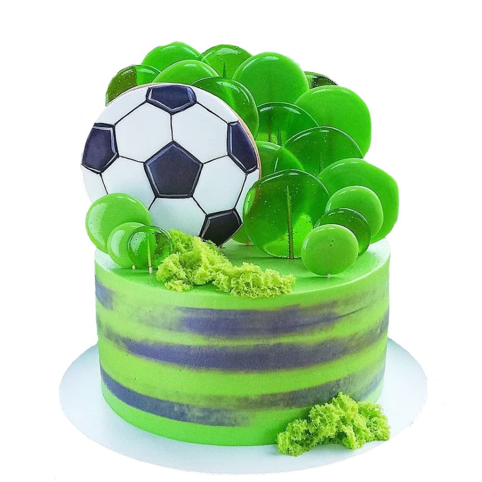 Торт футбольный для мальчика
