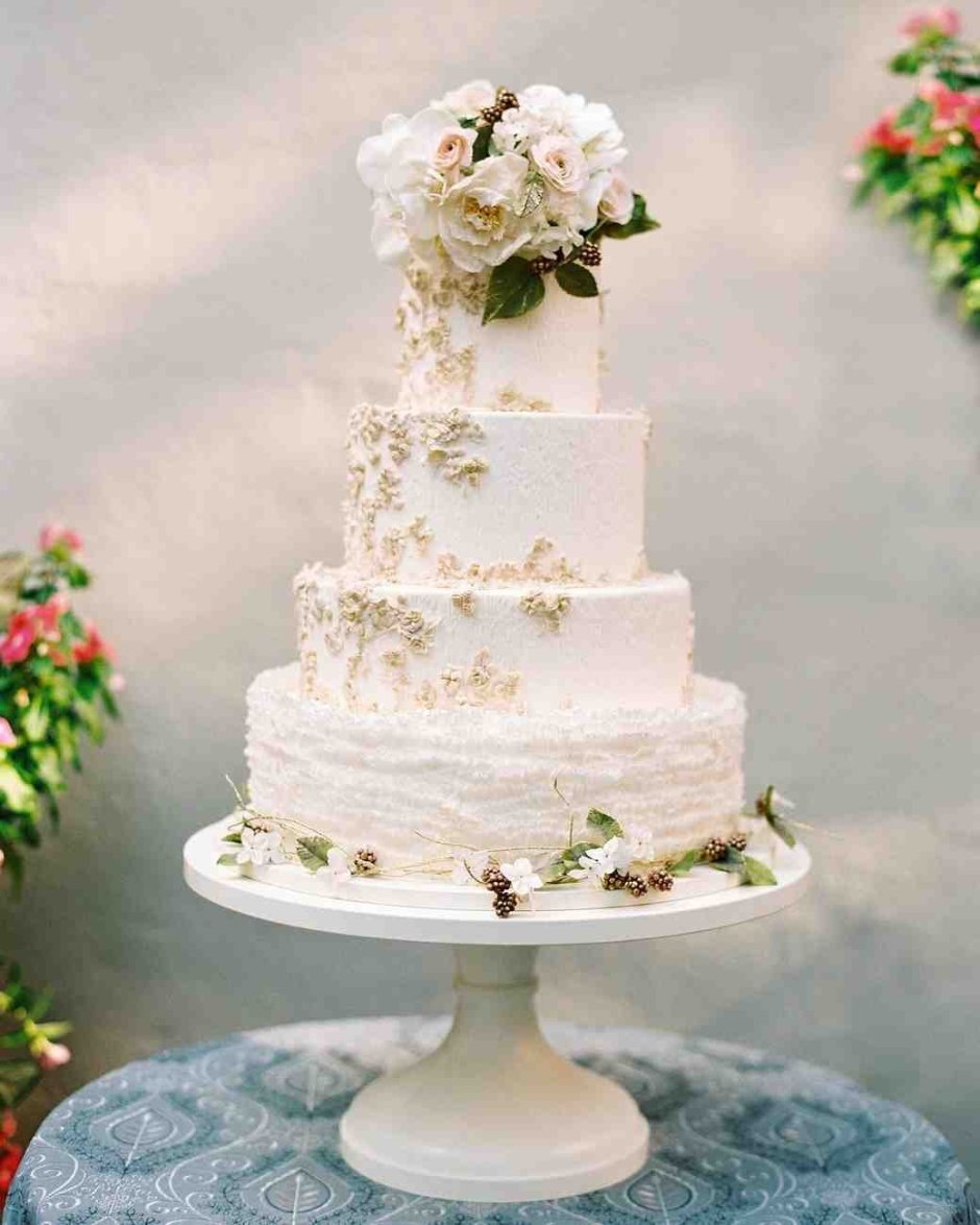 Красивые Свадебные торты небольшие