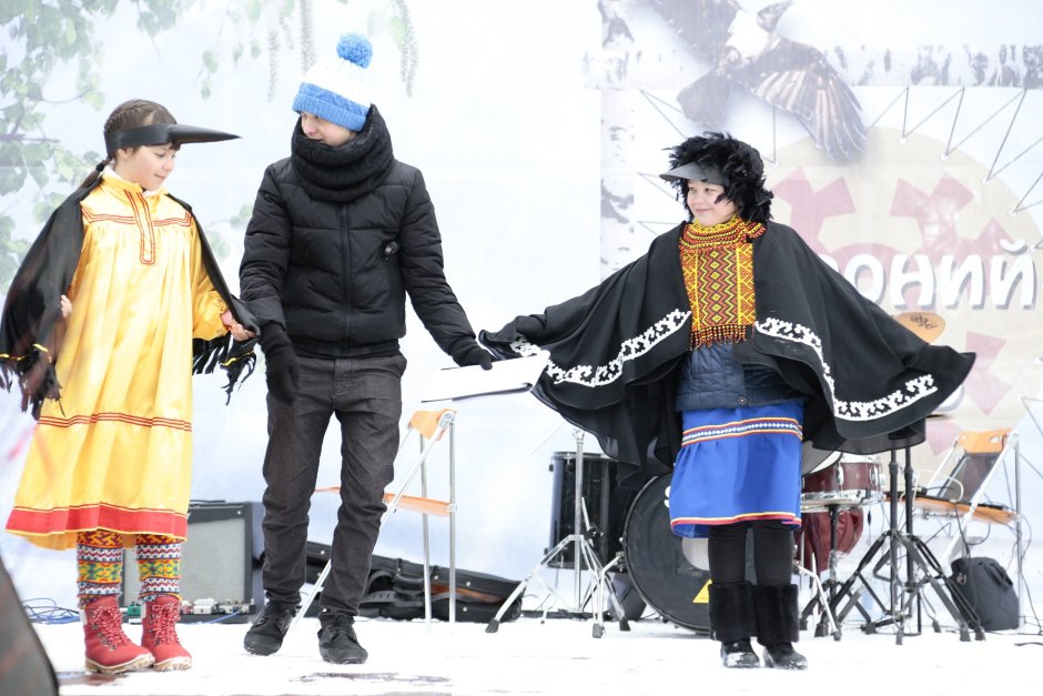 Традиционный праздник Вороний день в Ханты Мансийске