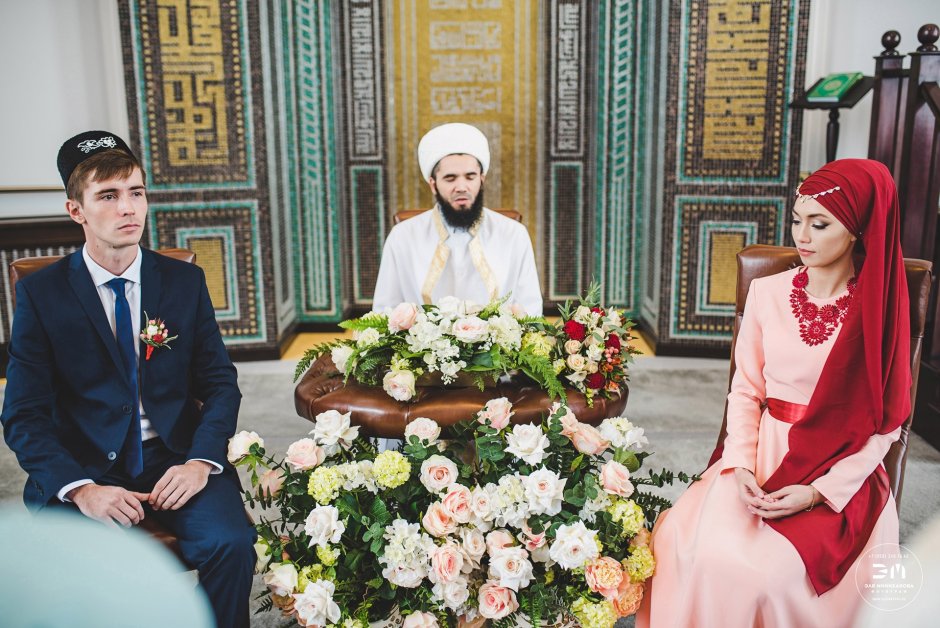 Татарская мусульманская семья