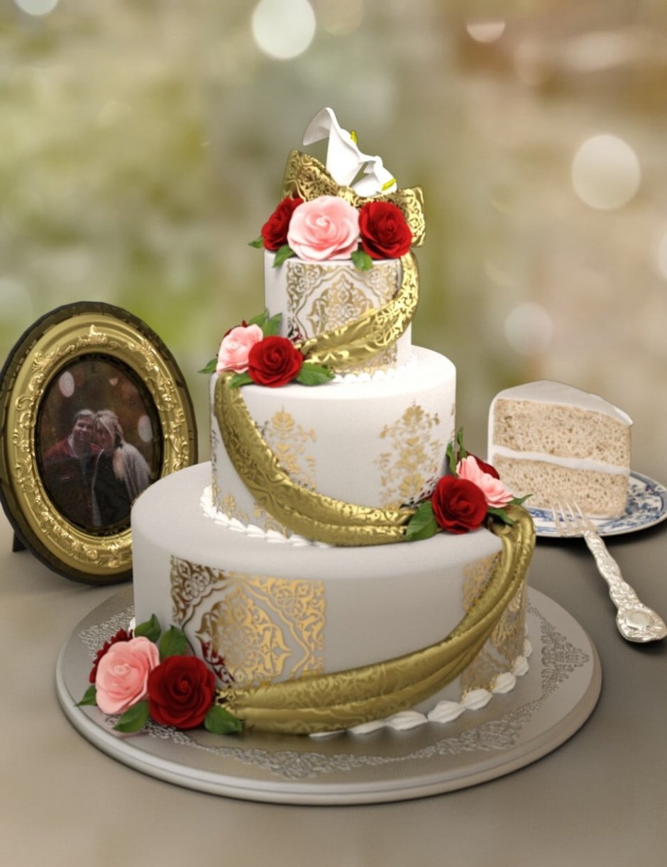 Торт на помолвку