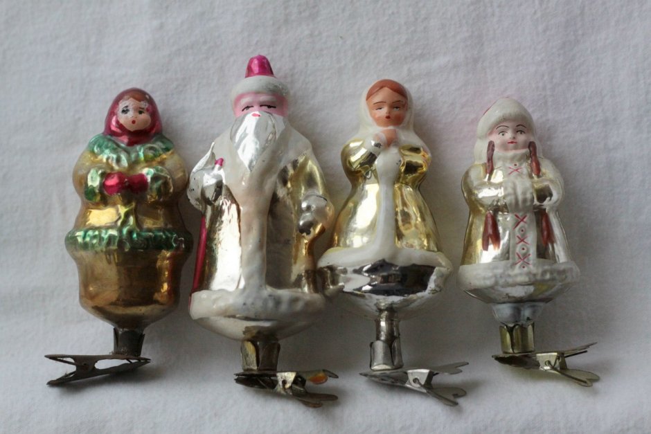 Набор елочных игрушек Морозко СССР