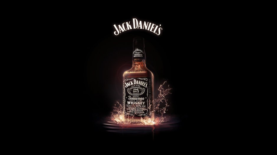 Виски Джек Дэниэлс темный