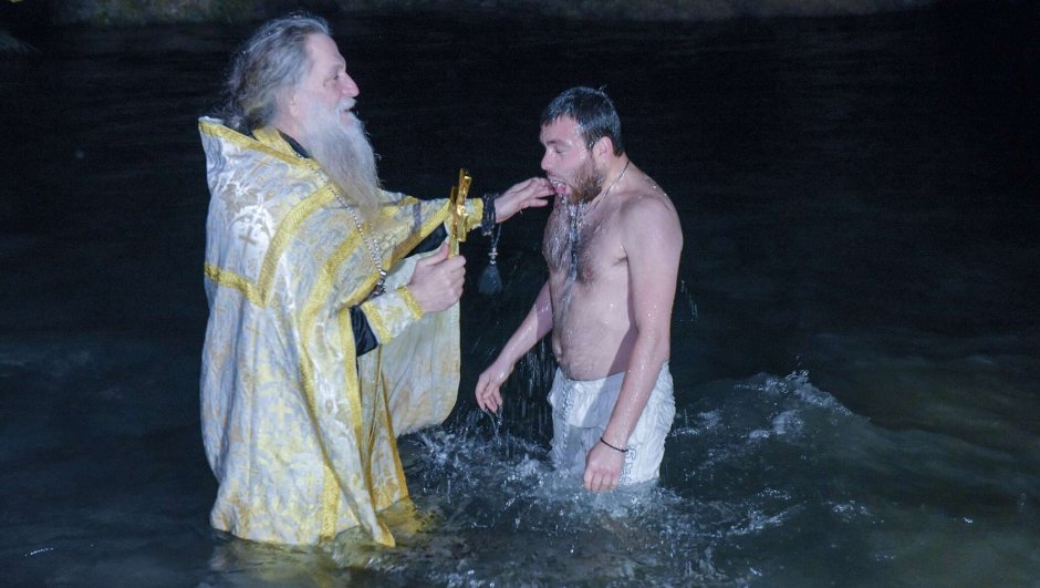 Купание на крещение в Балашове
