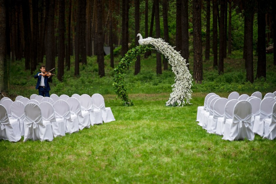 Свадебная арка в стиле Прованс