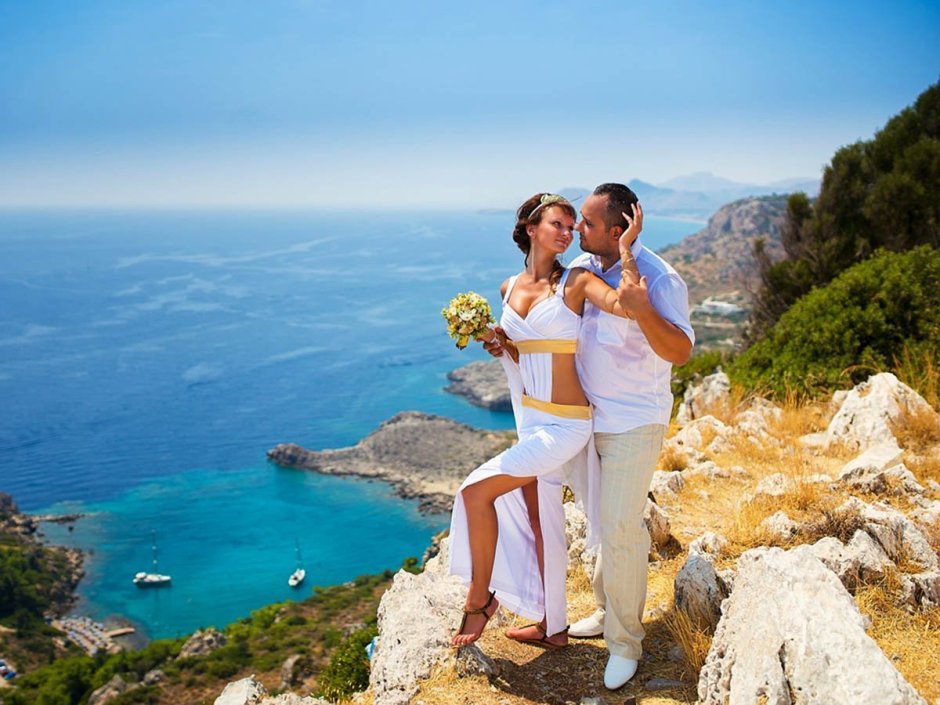 Свадебная фотосессия в Греции