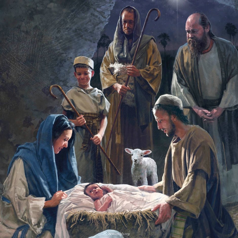 Дева Мария Иосиф рождение Христа вертеп