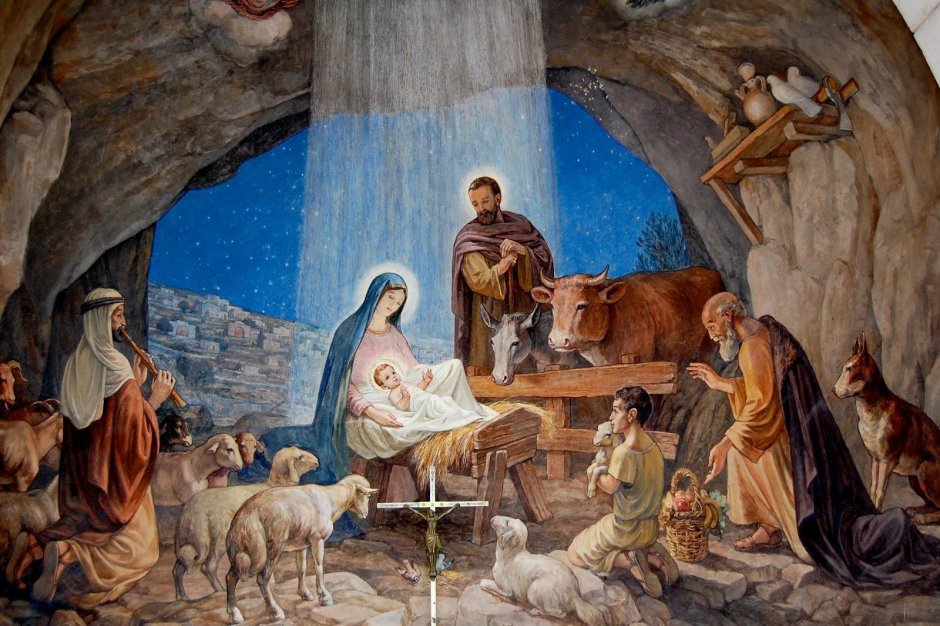Рождение Иисуса Христа поклонение Пастухов