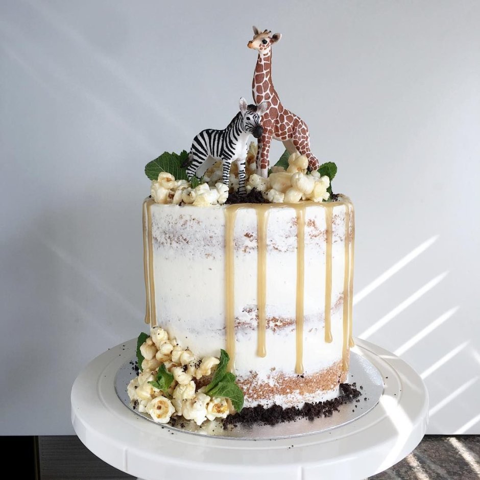 Тортик детский с жирафиком