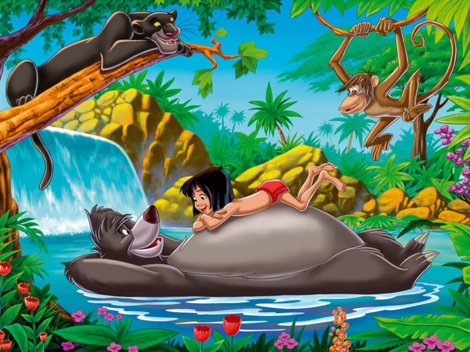 Маугли джунглей мультфильм