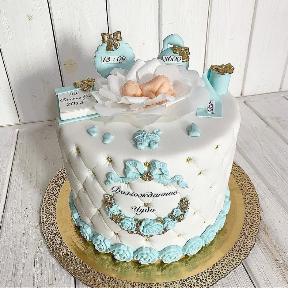 Торт для новорожденных