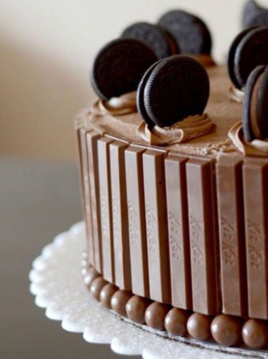 Шоколадный торт с Орео