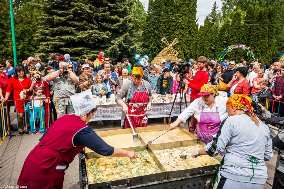 Фестиваль яйца Кукарекино в Сампурском районе