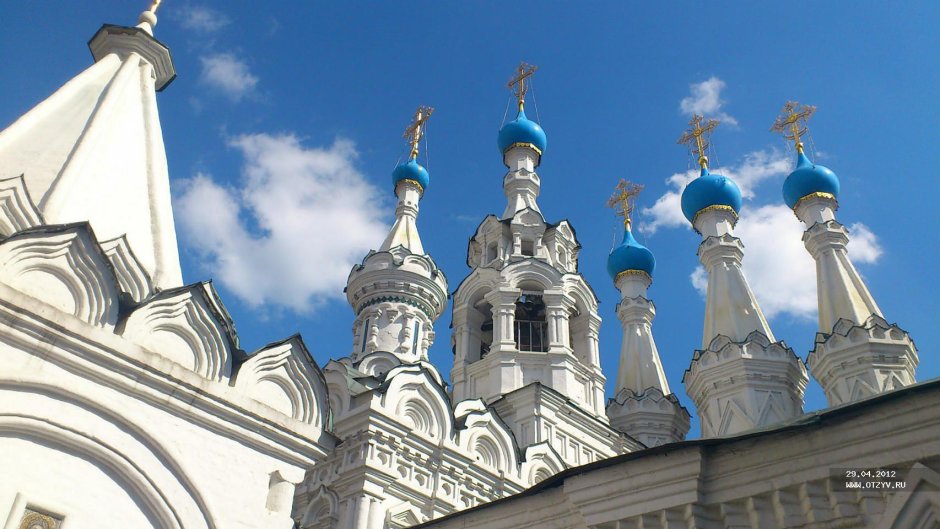 Церковь Рождества Богородицы в Путинках 17 век