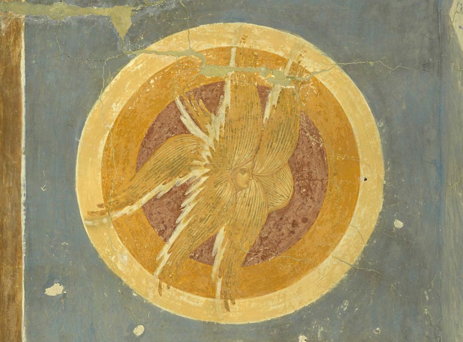 Шестикрылый Серафим Византийская икона