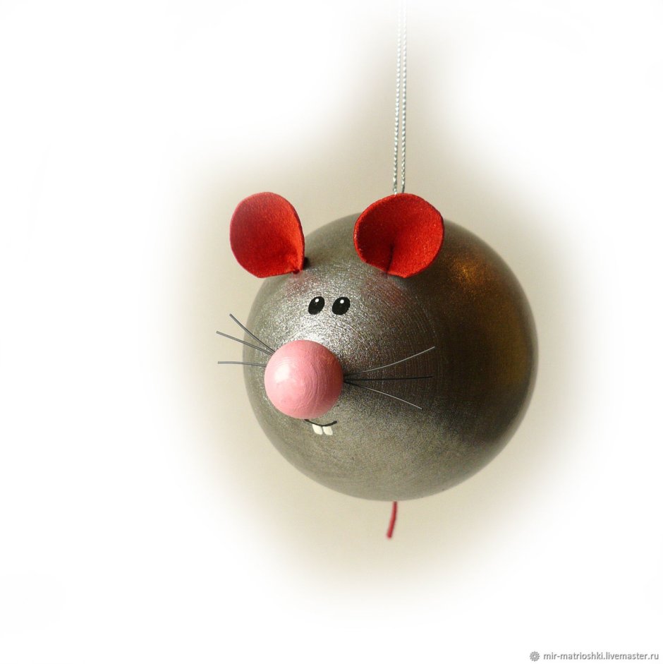 Поделка Новогодняя мышка