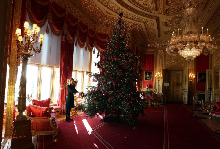 Букингемский дворец Рождество