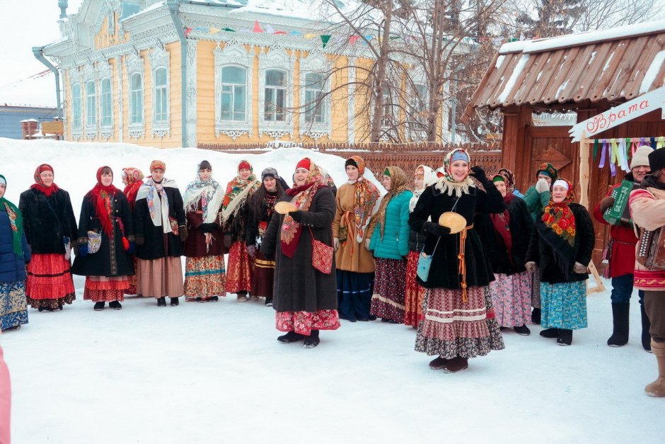 Масленица в старину