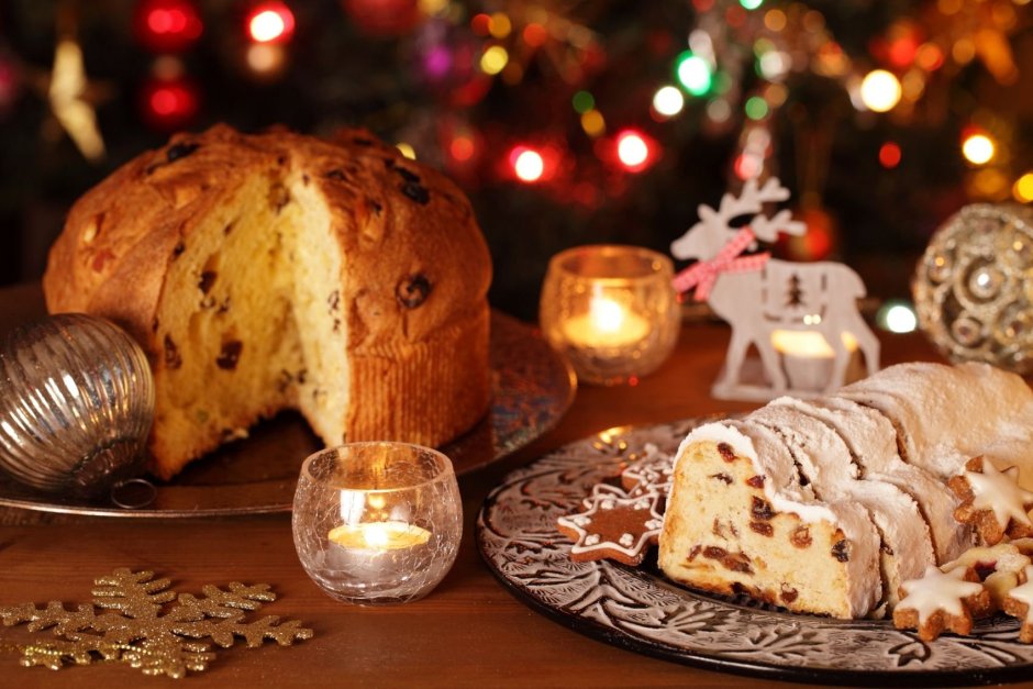 Рождественский кекс Stollen