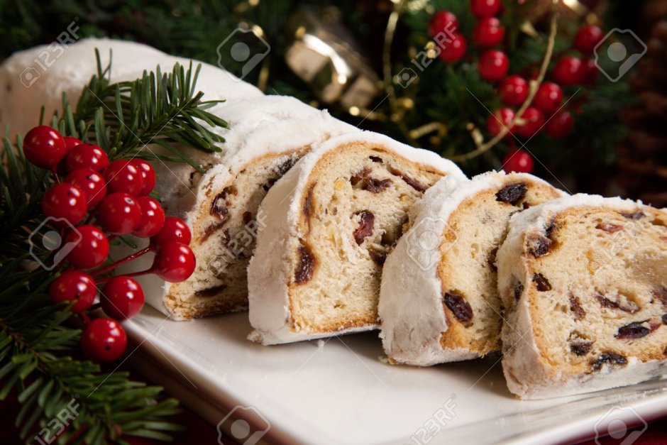 Рождественский кекс Stollen