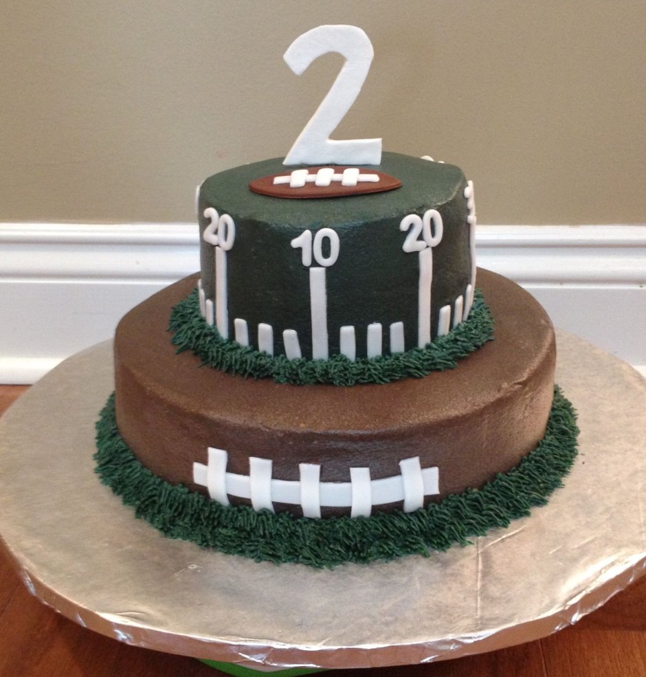Birthday Cake American Football