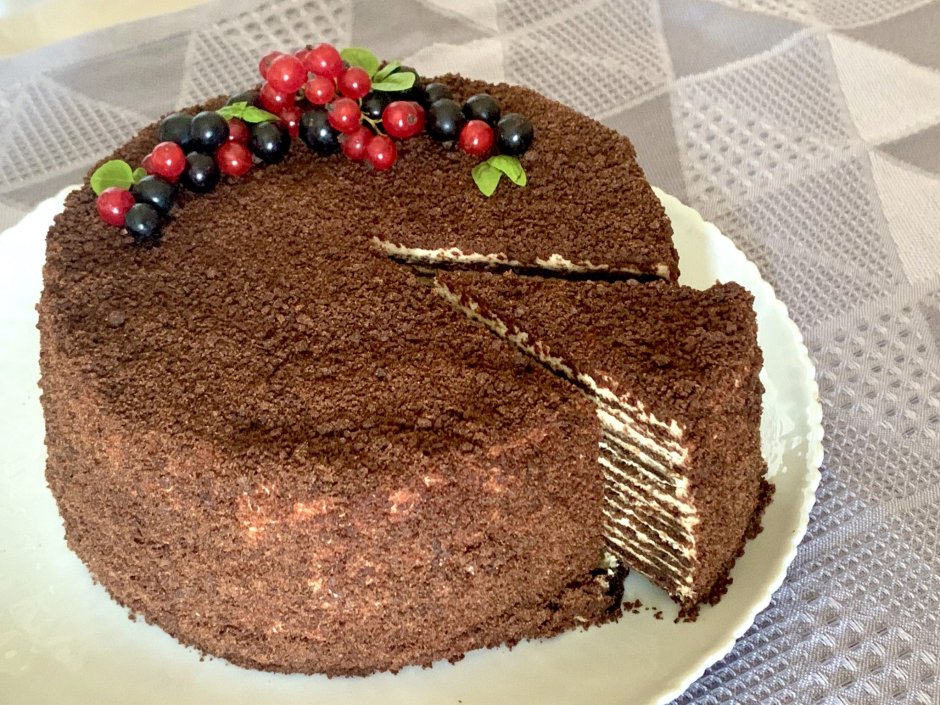 Черемуховый торт Кузина