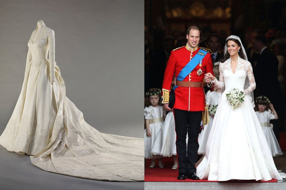 Свадебные платья принцесс Британии