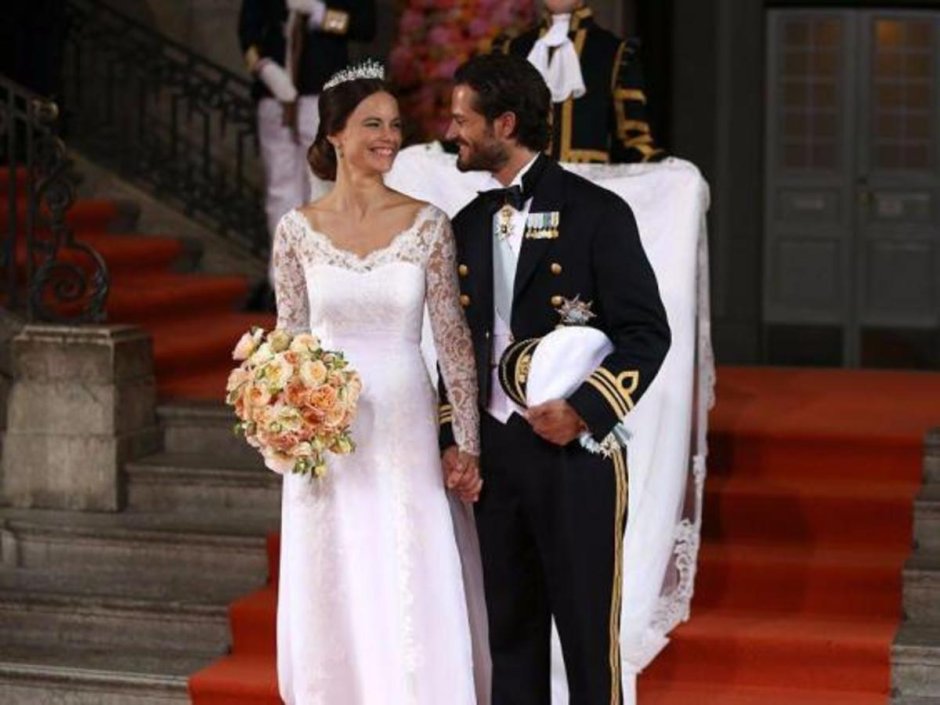 Свадебное платье София принца Швеции Карла Филиппа