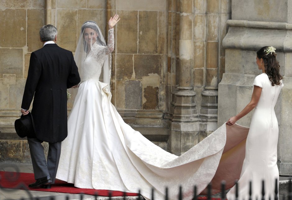 Свадебное платье в котором выходила принцесса