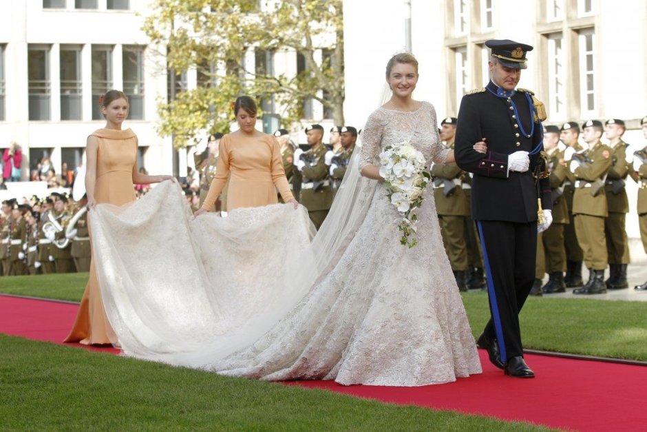 Свадьба принца Гийома и Стефани де Ланнуа